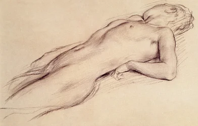 Reclining Nude Woman